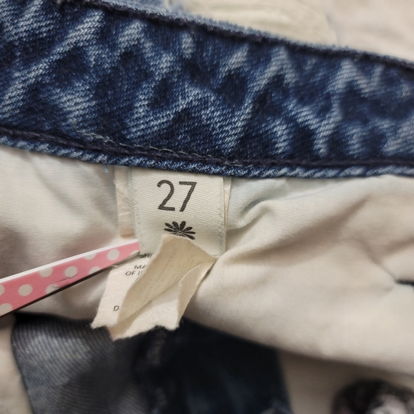 Show Me Your Mumu Dallas High Waisted Short Women's Size 27 Medium Wash - Picture 14 of 15